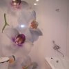 Ремонт ванной панелями ПВХ "Белые матовые+рисунок